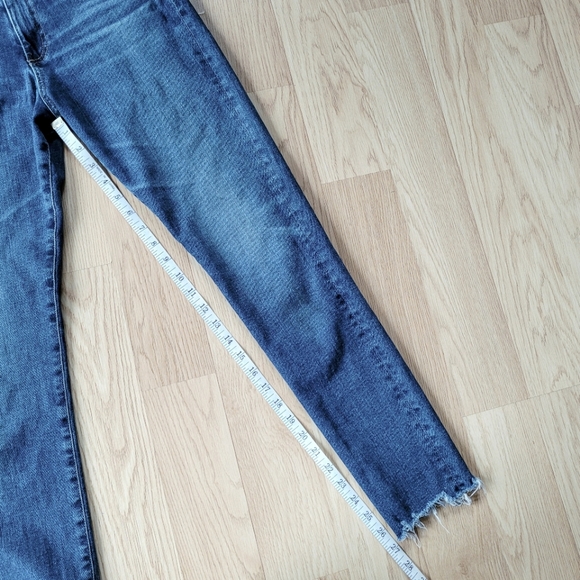 AG Adriano Goldschmied | The Farrah High Rise Skinny Ankle Raw Hem Jean - 29R - Picture 14 of 16